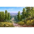 thumbnail image 3 of Basov, Sergej 24x16 Black Modern Framed Museum Art Print Titled - Remote place, 3 of 5