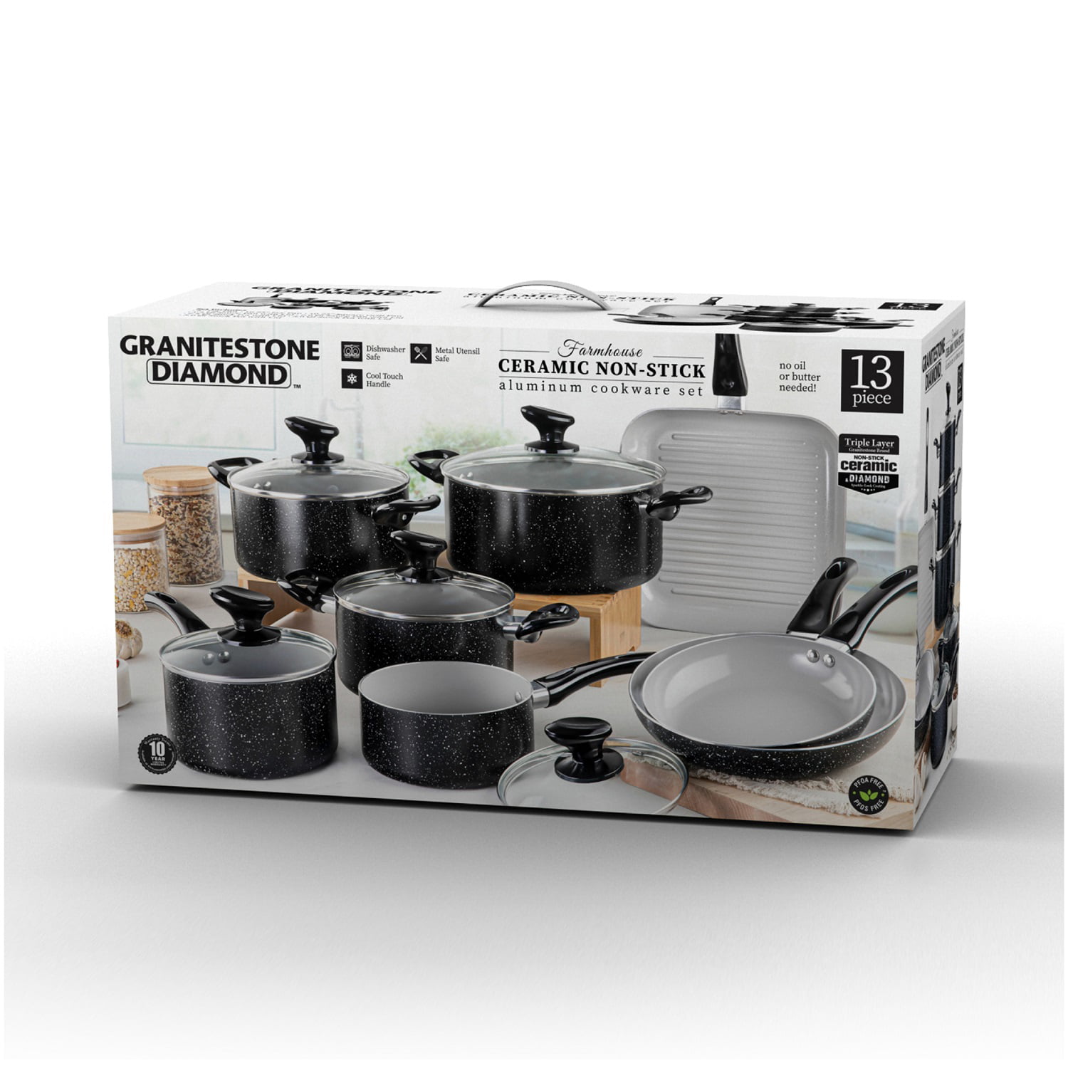 VIRAL COOKWARE SETS ON SALE!! 🔥 🍳Carote Granite Cookware Sets as Low as  $34.99 (Reg. $100) 🔗 LINK IN BIO @thefreebieguy - click the…