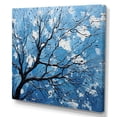 thumbnail image 2 of Designart "Serene Blue Tree Minimalism III" Landscape Trees Wall Decor, 2 of 7