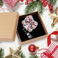 thumbnail image 5 of Christmas Badge Reels, 1 x Badge Reel Retractable Holder with Clip Cute Retractable Christmas Bow tie Baguette Name ID Badge Holder for Nurses Doctor Teacher Students, 5 of 6