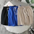 thumbnail image 2 of Pantalones cortos de tabla para hombre, pantalones cortos holgados de moda, pantalones cortos casuales deportivos sólidos, primavera verano 2022, nuevos, 2 of 5