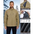 thumbnail image 6 of Zoofly Men's Waterproof Fleece Lined Softshell Jackets, 6 of 6