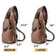 thumbnail image 5 of Mochila bandolera de piel para hombre con puerto USB, 5 of 9