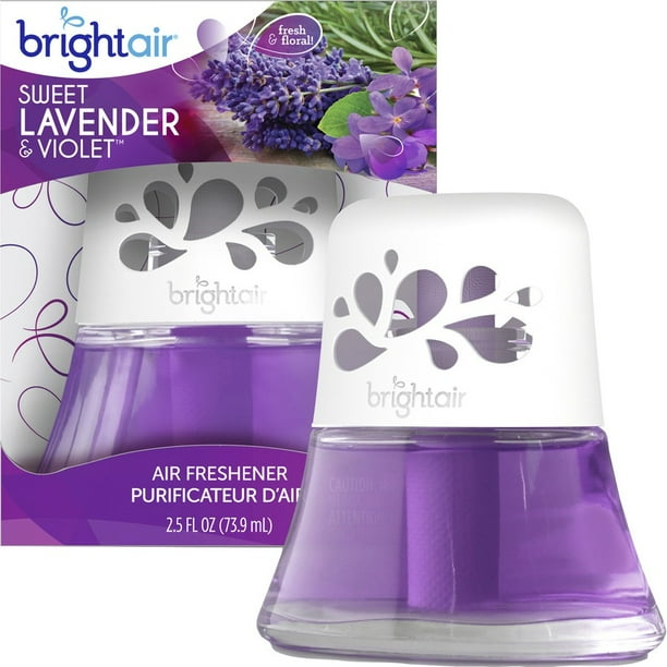 Bright Air Sweet Lavender & Violet Scented Oil Air Freshener Walmart