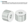 thumbnail image 4 of M5 Aluminum Spacers, 5 pieces Metal Spacer Aluminum 5.2mm ID x 16mm OD x 10mm L Aluminum Spacer Screw Standoff Round, 4 of 5