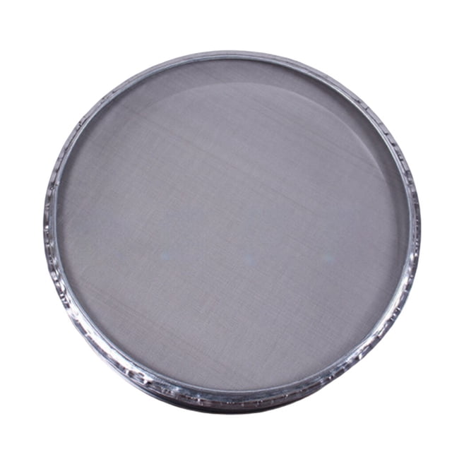 Langgg Flour Sifter Portable Anti-rust Anti-corrosive Replacement Electroplated 1.25mm Home Kitchen Sieve Accessories