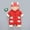 Red, variant on KTMKH Outerwear Deer Hooded Romper Jumpsuit Baby Jacket Coat Winter Ear Thick Girls Boy Boys Coat&jacket For 3-6 Months