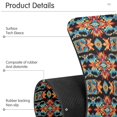 thumbnail image 4 of Yayeee Faucet Mat for Kitchen Sink 14.7" Diatomite Long Splash Guard Pad, Blue Geometric, 4 of 7