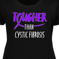 thumbnail image 4 of Inktastic Tougher than Cystic Fibrosis Women's Plus Size T-Shirt, 4 of 5