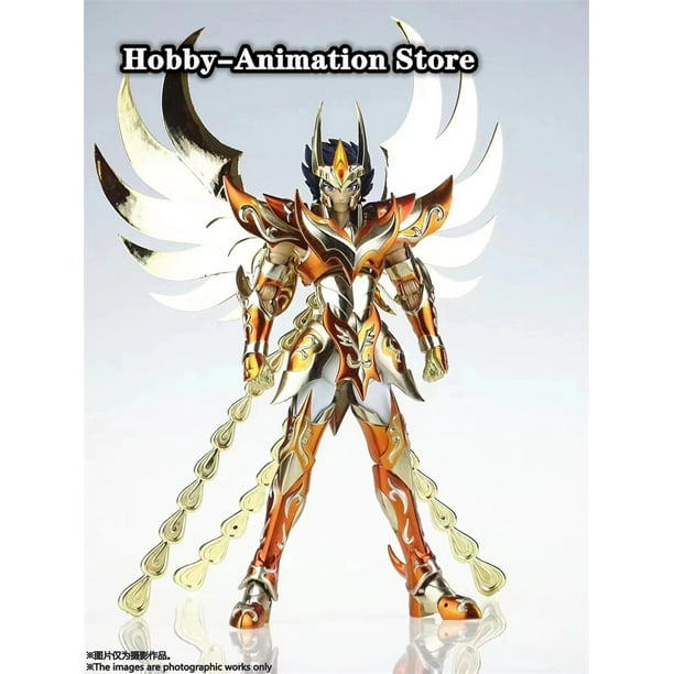 Great Toys Saint Seiya Myth Cloth mito Paño EX God Cloth tela de dios Pegaso Seiya V4, bronce, décimo aniversario figuras de acción de caballeros del zodiaco Greattoys GT Fivean unisex