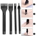 thumbnail image 4 of Zerodis Leather Craft Leather Chisel, Electroplating For Handwork Leather DIY DIY, 4 of 8
