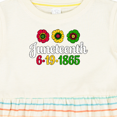 thumbnail image 4 of Inktastic Juneteenth 6-19-1865 with Flowers Girls Baby Dress, 4 of 5