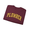 thumbnail image 3 of Plumber Sweatshirt Gifts Crew Neck Shirt Long Sleeve Unisex, 3 of 7