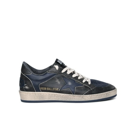 

Golden Goose Uomo Ball Star Black Leather Sneakers