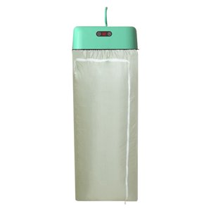 Séchoir portable pour appartement RV Voyage pliable Mini Machine à sécher pour vêtements de bébé légers US Bouchon B,1 x sécheuse, bleu et vert