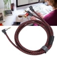 thumbnail image 3 of Audio Mic Cable ABS Material Wonderful Listening Music Experience Lossless Sound Quality 3.5mm Audio Cable for Microphone DVD Player Speaker Computer 2m,,5m, 3 of 8