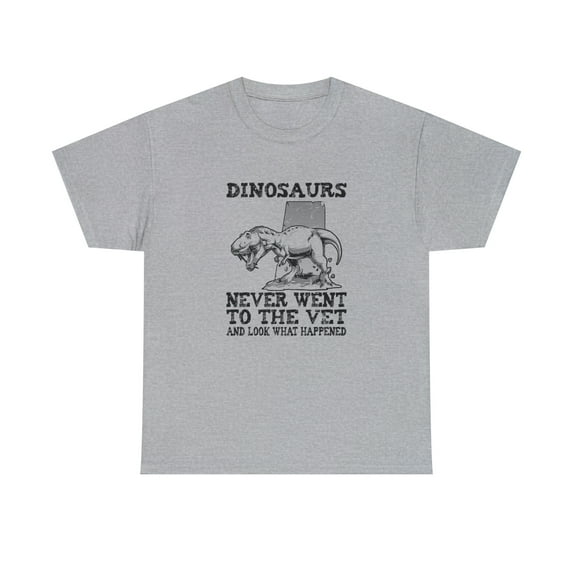 Dinosaurs Never Went To The Vet Shirt, Christmas Gift, Birthday - ID: 1641