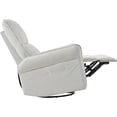 thumbnail image 7 of Howcool Power Swivel Rocker Recliner Chair for Nursery, Upholstered 270° Swivel Glider Chair with USB Ports, Power Recliners for Small Spaces Living Room,Gray, 7 of 7