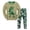 style-01 Green, variant on Pajamas Boys Boys' Long Sleeve PJ Set - Breathable & Lightweight Fabric Size 8-9 Years (Sky Blue,8-9 Years)