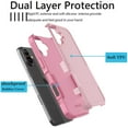 thumbnail image 2 of iPhone 17 Case , 2 in 1 Phone Case for iPhone 17 6.3 inch ,Takfox Shockproof Protection Heavy Duty Armor Hard Plastic & Rubber Rugged Full Body Bumper Cover- Rose Gold, 2 of 8