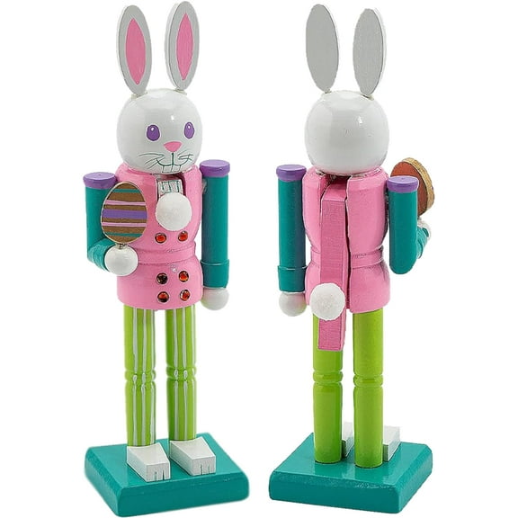 Fun Express Easter Bunny Nutcracker, Easter Party Supplies,