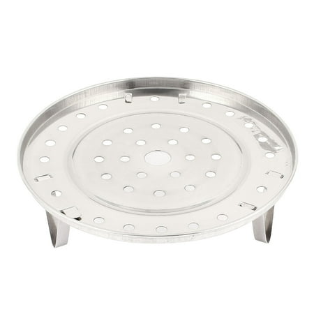 

Round Stainless Steel Food Cooking Canning Tray Stand Steamer Rack Cookware 8 Inch Dia