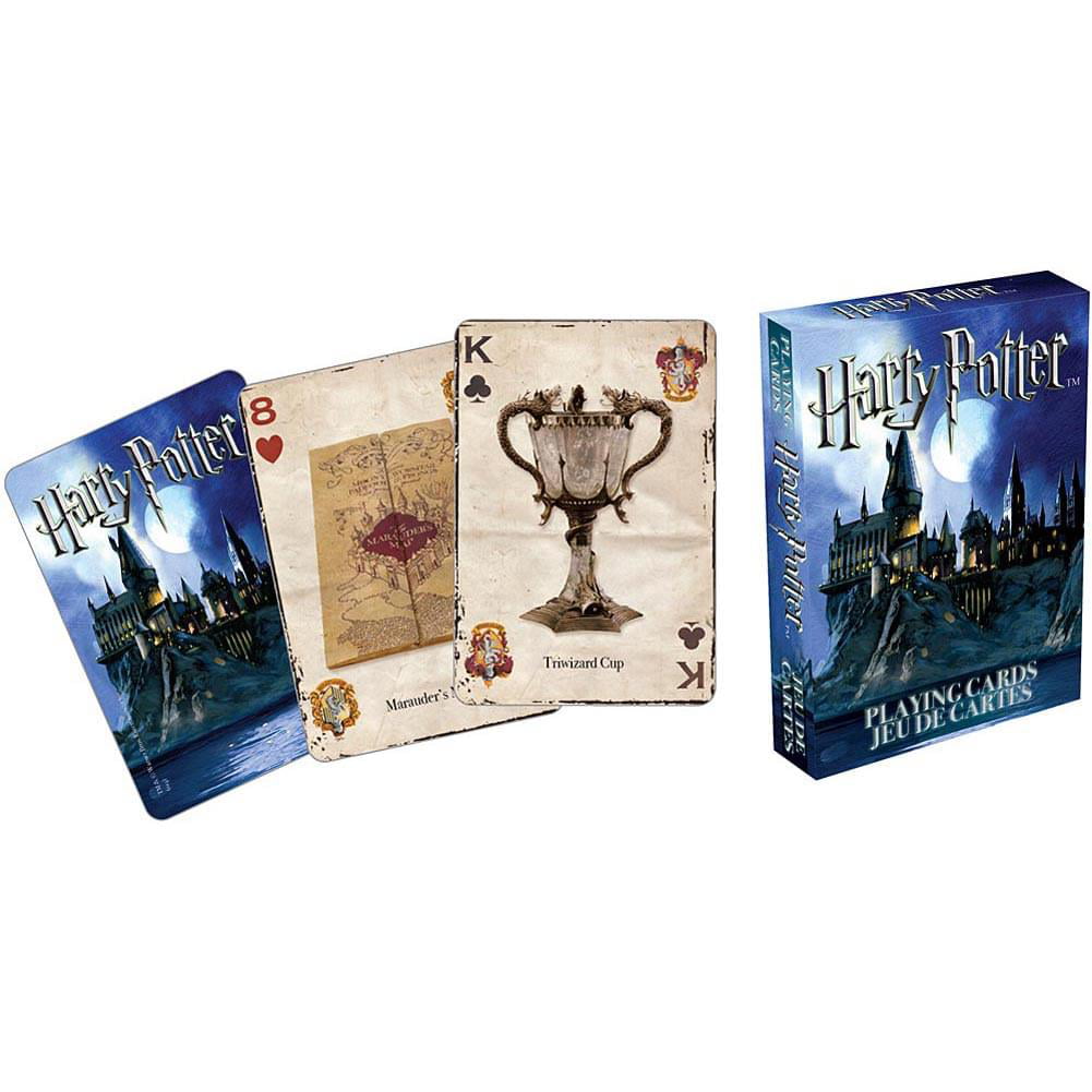 Aquarius Harry Potter Wands Out Multi Image Playing Cards 