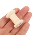 thumbnail image 5 of NIYANGLE 20Pcs Wood Spools for Crafts Unfinished Style for Hobbyists and Photo Props, 5 of 5