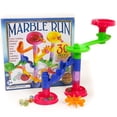 thumbnail image 2 of Set tradicional Marble Run de 30 piezas con 12 canicas para niños, 2 of 2