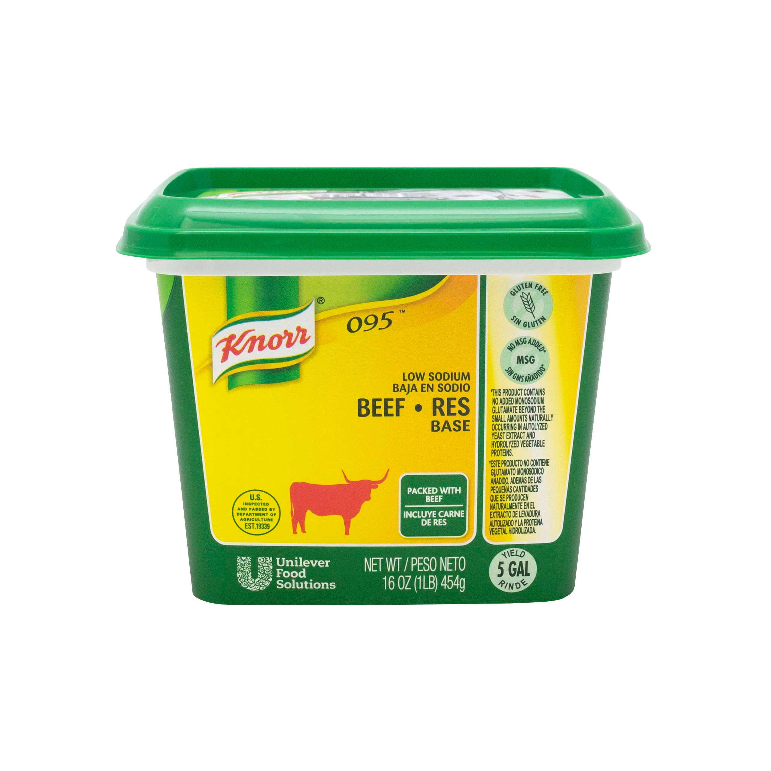 Single Knorr Professional 095 Low Sodium Beef Stock Base, 1 Pound 1