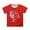 Red, variant on Boho Tops for Girl Short Sleeve Hanukkah Print Loose Fit Round Neck Beach Essentials for Girl,Red,110