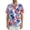 Watermelon Red, variant on Youpwaven Men's 4th of July Star Print Shirt, Patriotic Red White and Blue Button Up, USA 250 Years Independence Day Summer Casual Shirt