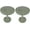French White, variant on MERIVILLE Set of 2 Woven Window Drapery Medallion Holdbacks, Curtain Tiebacks, Wall Hook, Tassel Holder, Bronze