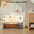 thumbnail image 6 of Advwin 1800W Baseboard Heater with Remote, Space Heater for Indoor use, Humidifier, 12H Timer, 6 of 8