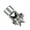 B, variant on Quiet Pulleys Wheel Roller Pulley Block 360Degree Rotations Excellent Durability Tractions Wheel Roller