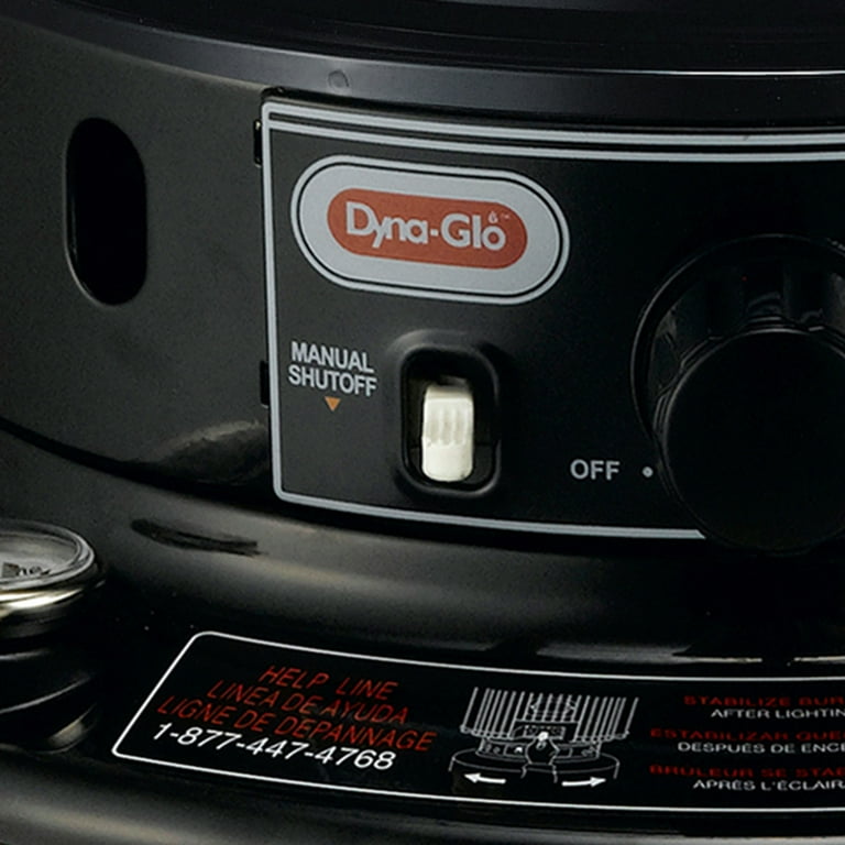 Dyna-Glo 23.8K BTU Indoor Kerosene Convection Heater - Black - Side  Ignition - Walmart.com