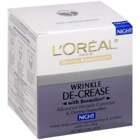 Loreal Loreal Dermo-Expertise Wrinkle De-Crease, 1.7 oz