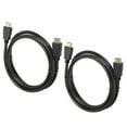 thumbnail image 3 of Ccdes Cable HDMI AM a AM, Cable convertidor Resistencia a la corrosión Reduce la presión Conductor de cobre Carcasa de hierro para cine en casa para televisores HD, 3 of 8