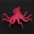 thumbnail image 3 of Adorno de Pulpo, Simulaciónón Fluorescente Artificial de Silicona, Pulpo Flotante, Decoraciones Flotantes Para Peceroas Con Ventosa para Decoración de Peceras de Acuario, 3 of 7