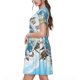 thumbnail image 2 of Disketp World Travel para Vestido de Manga Corta para Mujeres, Vestidos de Verano para Mujeres, Casual y Holgado para la Playa, 2 of 6