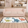 thumbnail image 2 of Yayeee Runner Rug for Bedroom 2'x6' Machine Washable Hallway Non Slip Mat, Dinosaur Pattern, 2 of 8