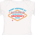 thumbnail image 4 of Inktastic Las Vegas Stays at Grandma's Boys or Girls Long Sleeve Baby Bodysuit, 4 of 5