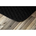 thumbnail image 2 of Garland Rug Town Square Black Kitchen Rug Set, 2 Piece Sliced Set (18"x28" Sliced, and 18"x28"), 2 of 5
