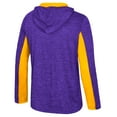 thumbnail image 3 of Men's Colosseum Purple LSU Tigers Always Sunny Quarter-Zip Hoodie, 3 of 3