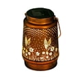 thumbnail image 2 of Hummingbird Solar Lantern Outdoor Waterproof, Metal Hanging Solar Garden Light with Openwork Design, Decorative Lantern for Patio Yard Pathway, Gifts for Mother's Day, 2 of 6
