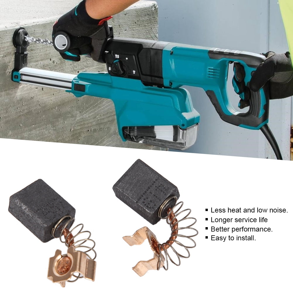 YLSHRF 2pcs Motor Carbon Brush Set Replacement Fit for Makita Models