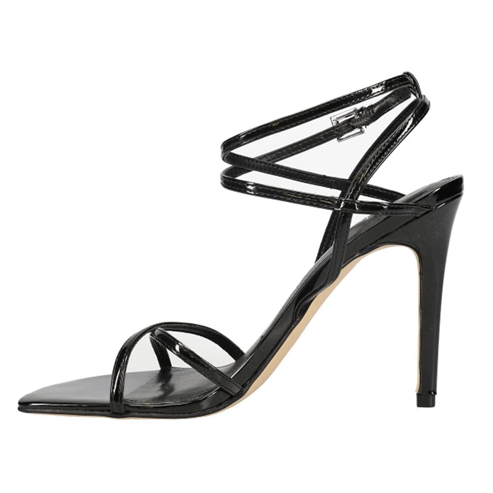 Calvin Klein Women's TEGIN Heeled Sandal, Black, 10 | Walmart Canada