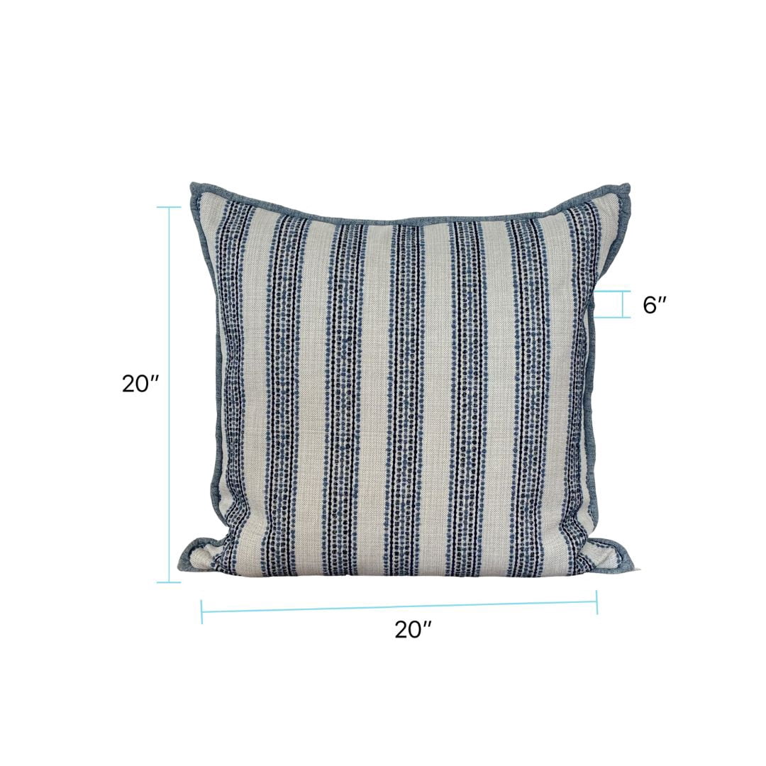 Tayos Midnight 20x20 Down Filled Pillow