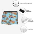 thumbnail image 4 of Disketp Turtles And Corals Men's Boxer Briefs,Soft and Breathable Cotton Underwear with ComfortFlex Waistband, 4 of 7