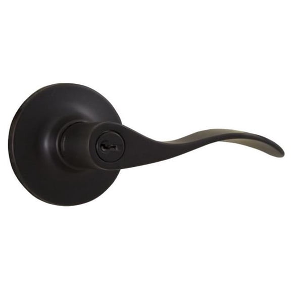 Weslock 00240X1X1FR23 New Haven Verrou d'Entrée avec Loquet Réglable & Gâche à Lèvres Complète, Bronze Huilé